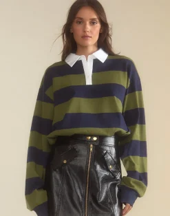 Ardie Striped Rugby Shirt