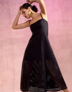 Birdcage Midi Dress