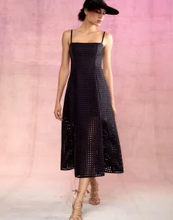 Birdcage Midi Dress