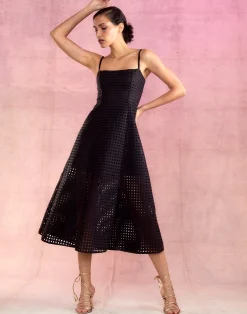 Birdcage Midi Dress