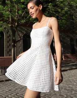 Birdcage Mini Dress