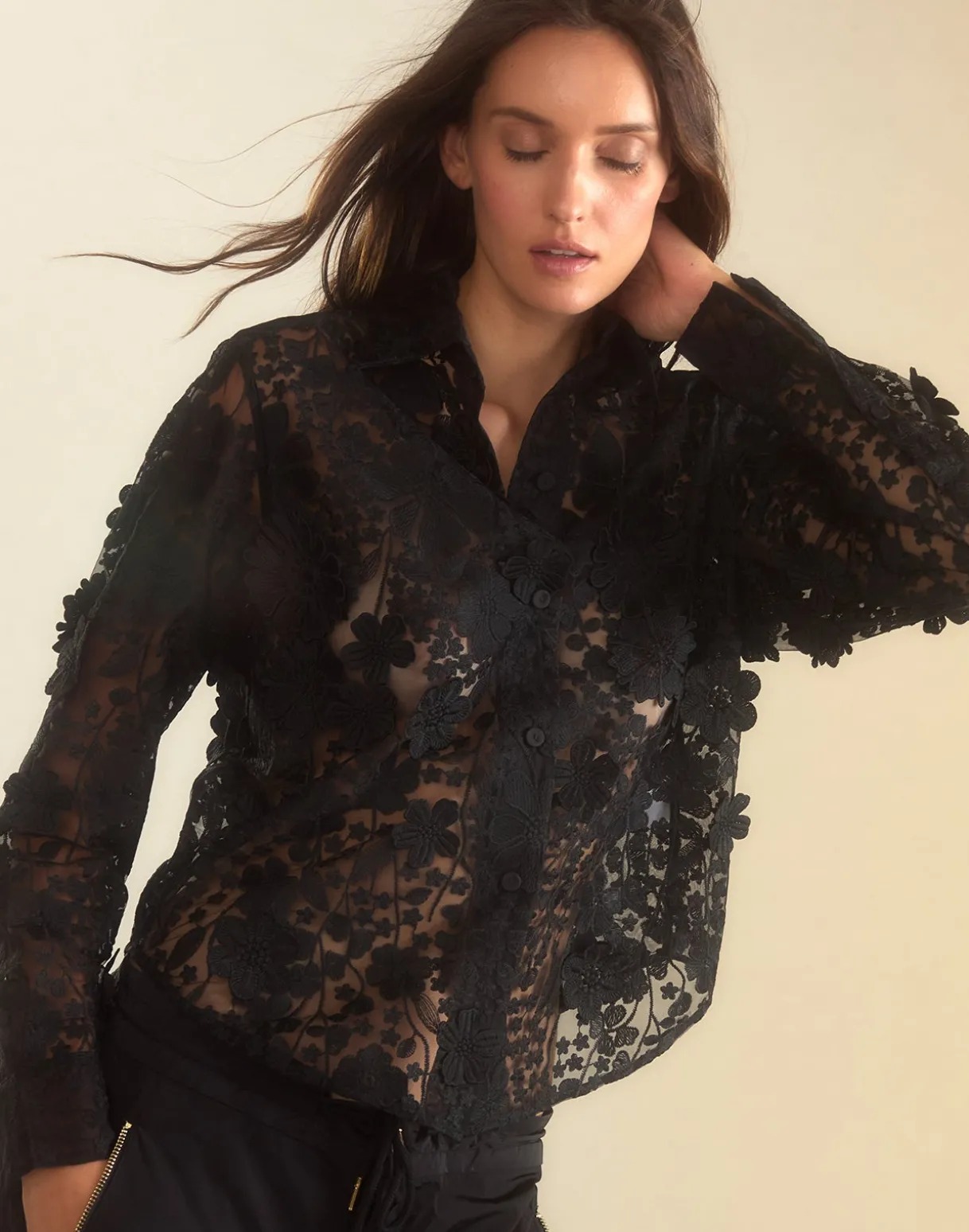 Blooming Lace Shirt