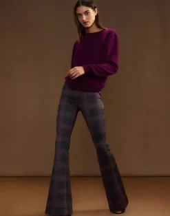 Bonded Fit and Flare Pant