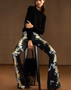 Bonded Fit and Flare Pant