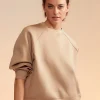 Bonded Pullover Sweatshirt