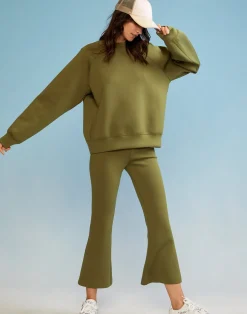 Bonded Pullover Sweatshirt