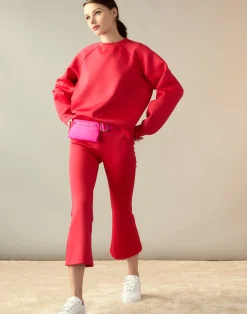 Bonded Pullover Sweatshirt