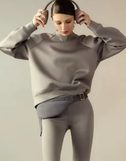 Bonded Pullover Sweatshirt