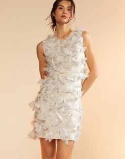 Butterfly Embellished Dress