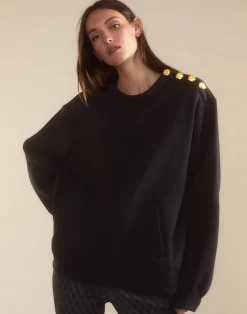 Button Up Sweatshirt