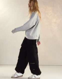 Button Up Sweatshirt