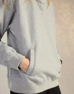 Button Up Sweatshirt