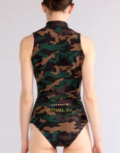 Camo Sleeveless Wetsuit