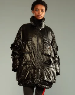 Cargo Pocket Puffer Coat