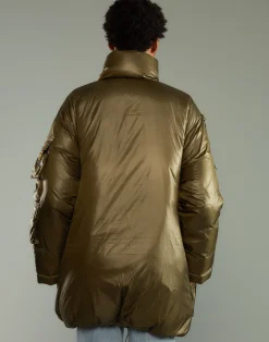 Cargo Pocket Puffer Coat