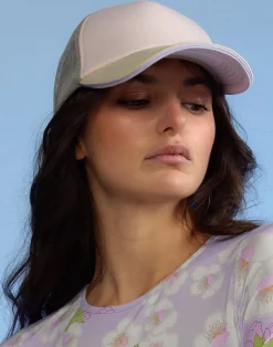 Colorblock Trucker Hat