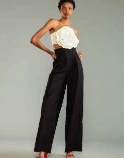 Corset Waist Pants