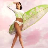 Custom 7' Surfboard - Cheery Blossom