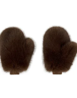 Faux Fur Oversized Mittens