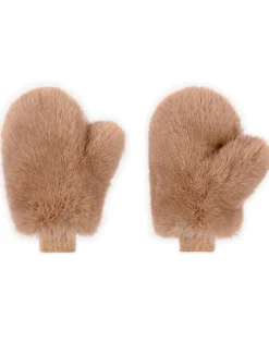 Faux Fur Oversized Mittens