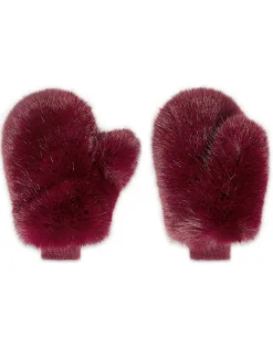 Faux Fur Oversized Mittens