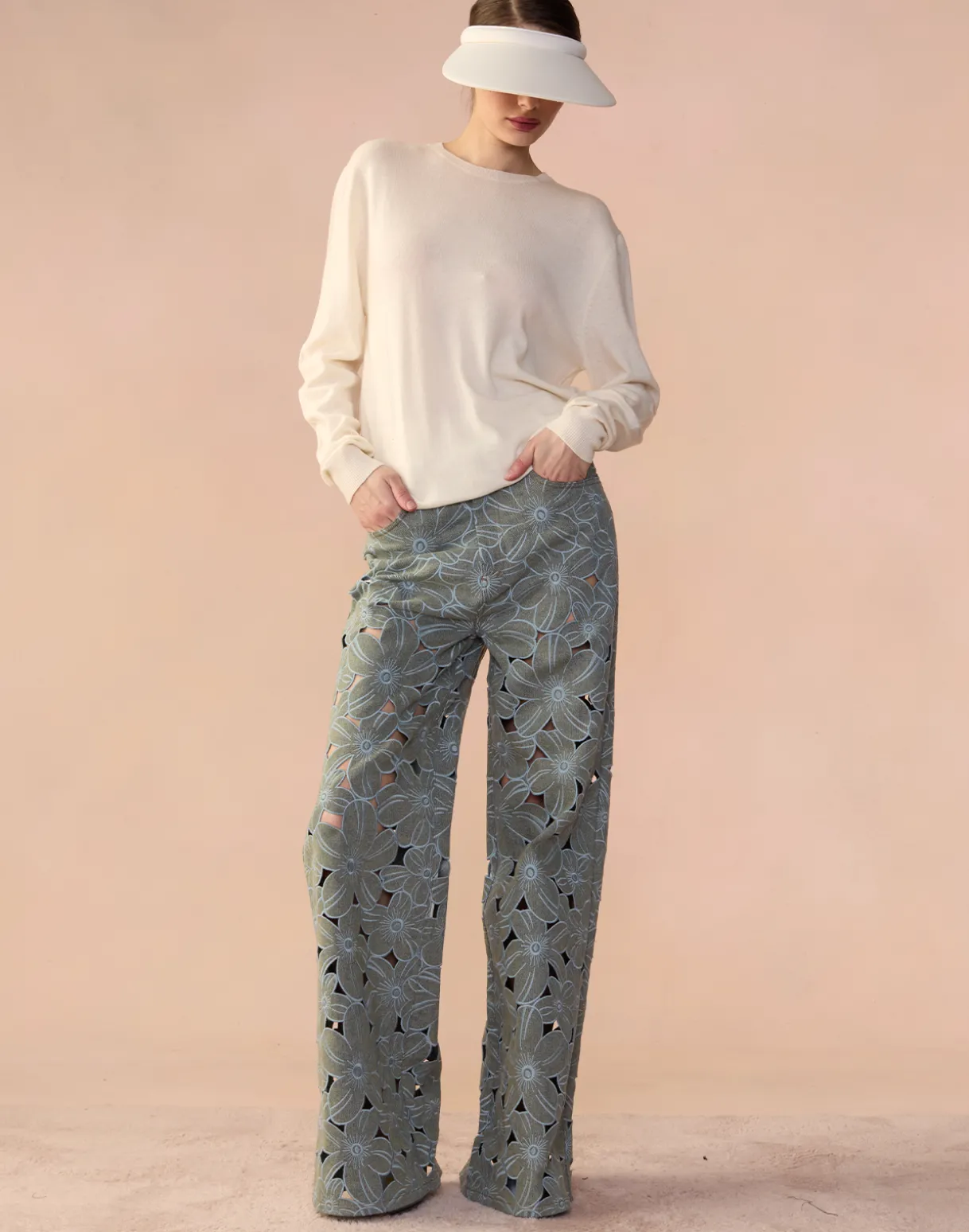 Flora Cutout Jeans