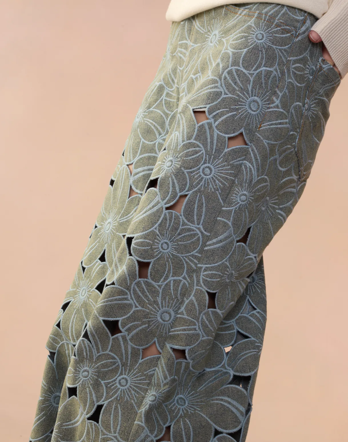 Flora Cutout Jeans