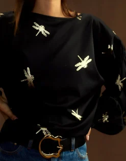 Geneva Gold Foil Blouse