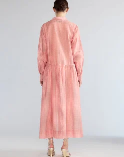 Geneva Silk Cotton Shirt Dress