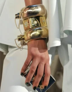 Gold Flask Bangle