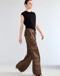 Houndstooth Cargo Pants