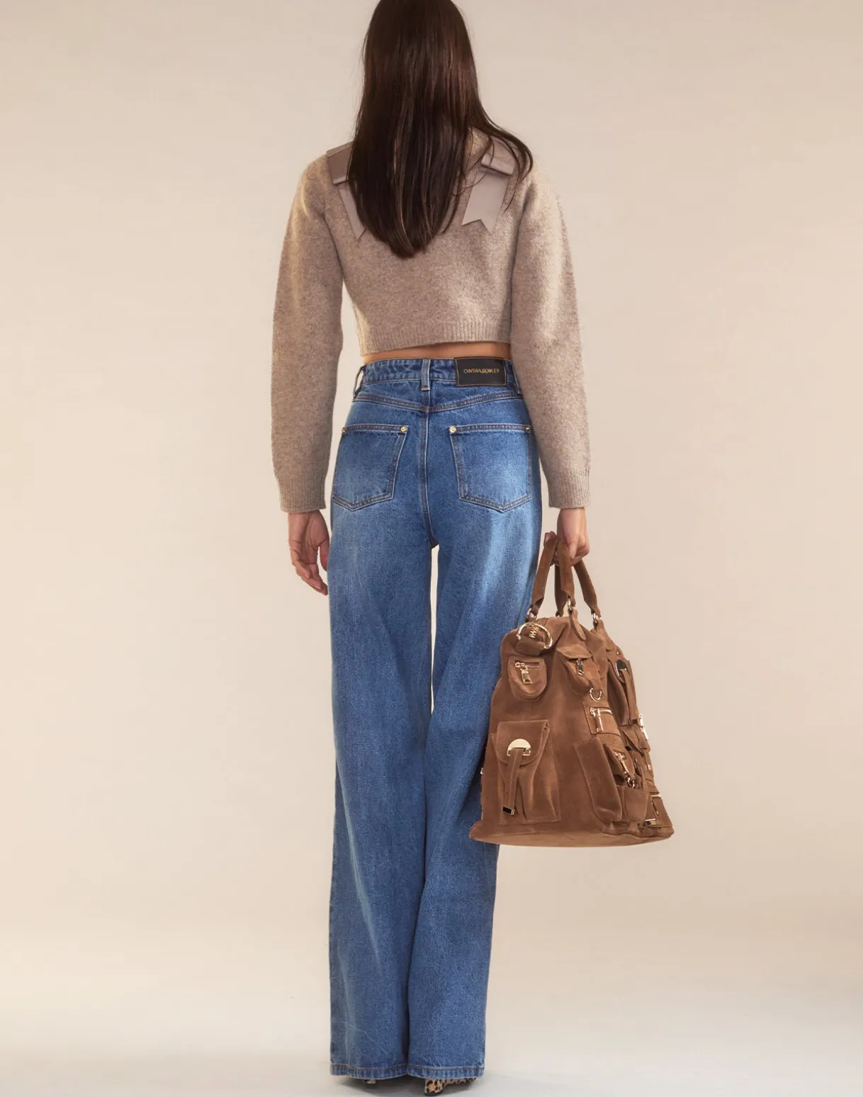 Ivy Cropped Wool Cardigan