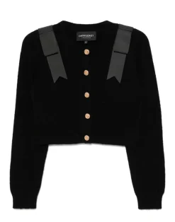 Ivy Cropped Wool Cardigan