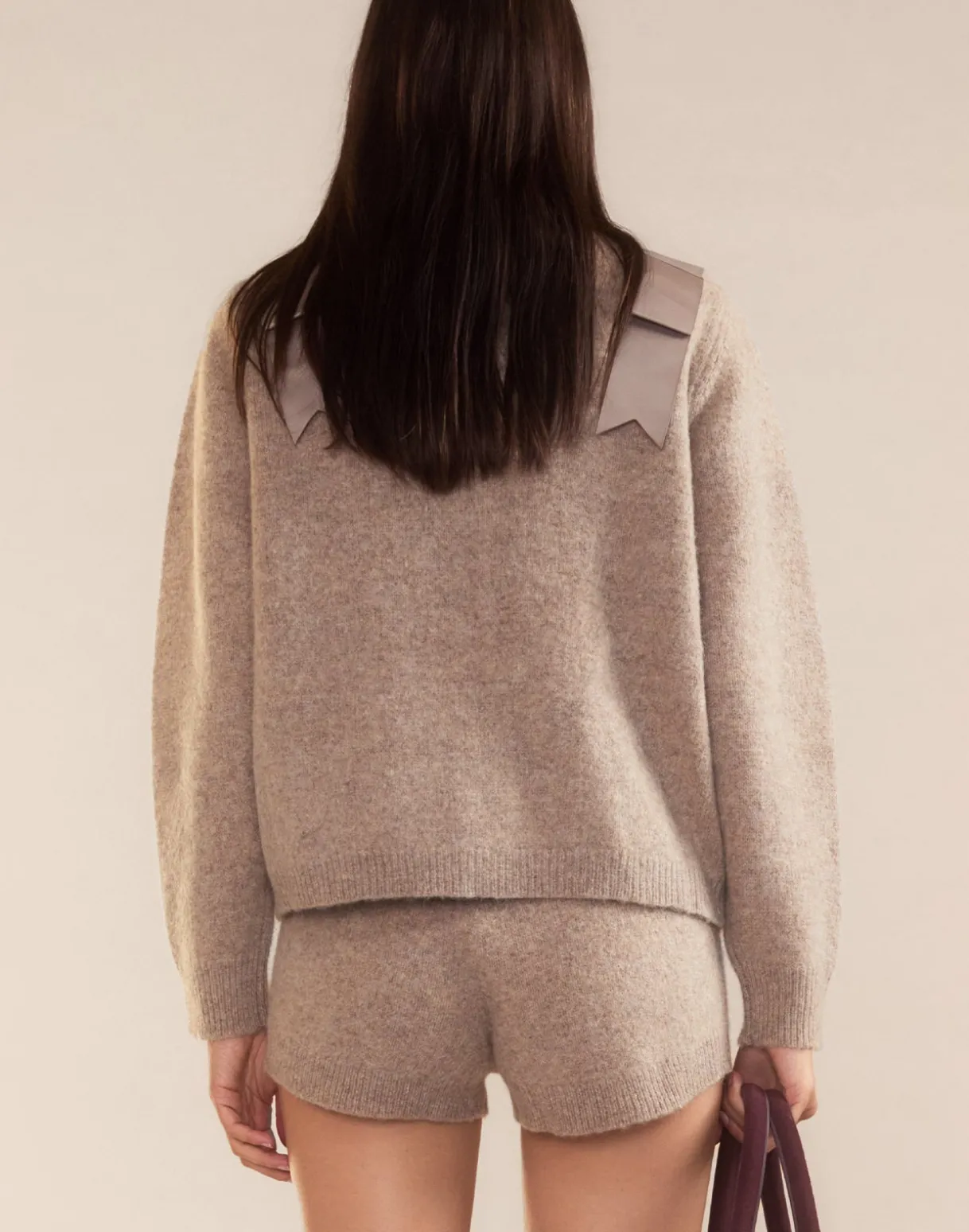 Ivy Wool Knit Short