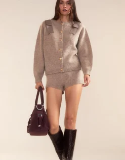 Ivy Wool Knit Short