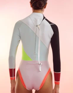 Janet Colorblock High Cut Wetsuit