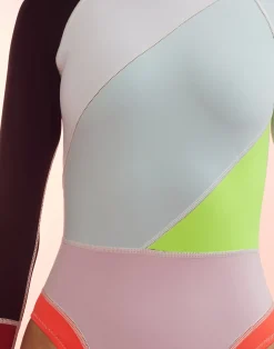 Janet Colorblock High Cut Wetsuit