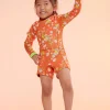 Kids Floral Wetsuit