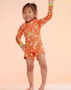 Kids Floral Wetsuit