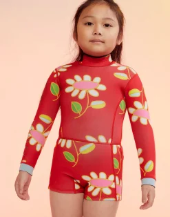 Kids Floral Wetsuit