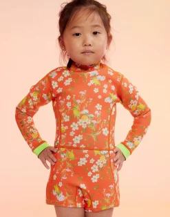 Kids Floral Wetsuit