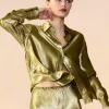 Liquid Gold Lamé Shirt