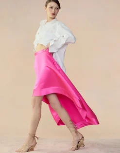 Livia Satin Skirt