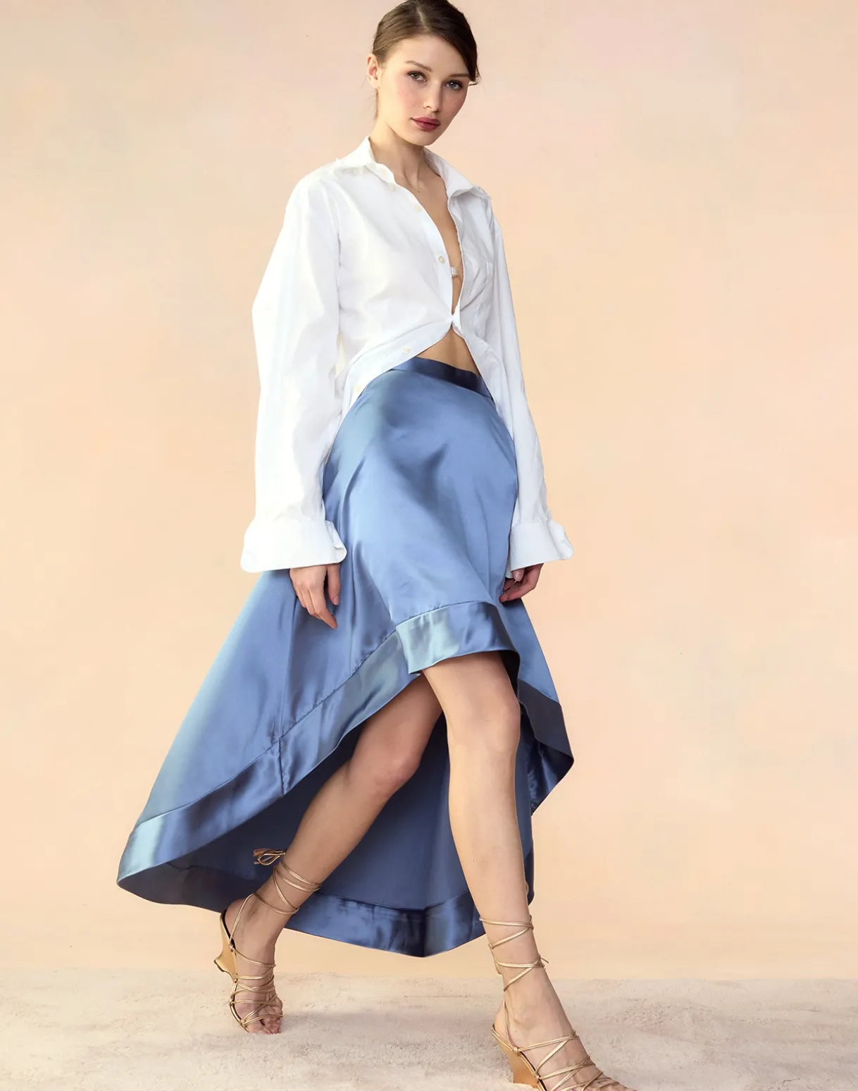 Livia Satin Skirt