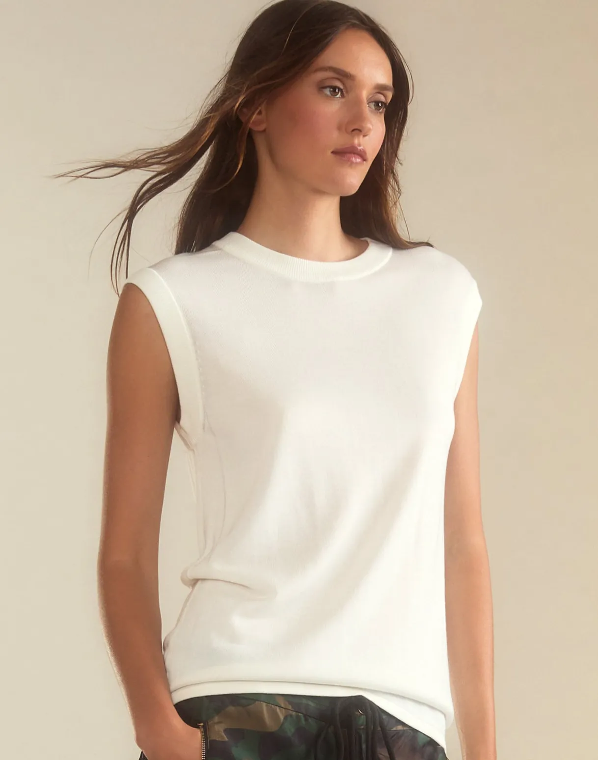 Mica Sleeveless Knit Top
