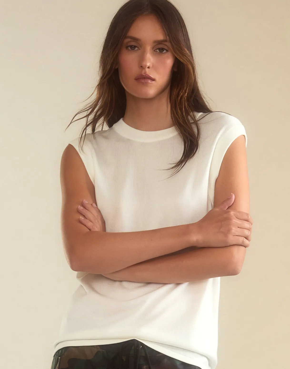 Mica Sleeveless Knit Top