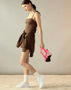 Mini Colorblock Nylon Tote