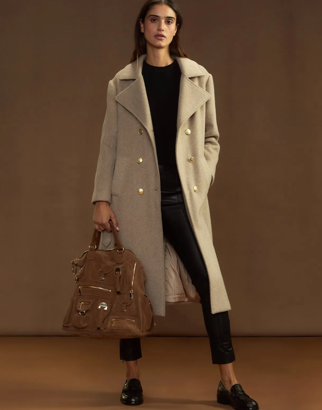 Noa Wool Trench Coat