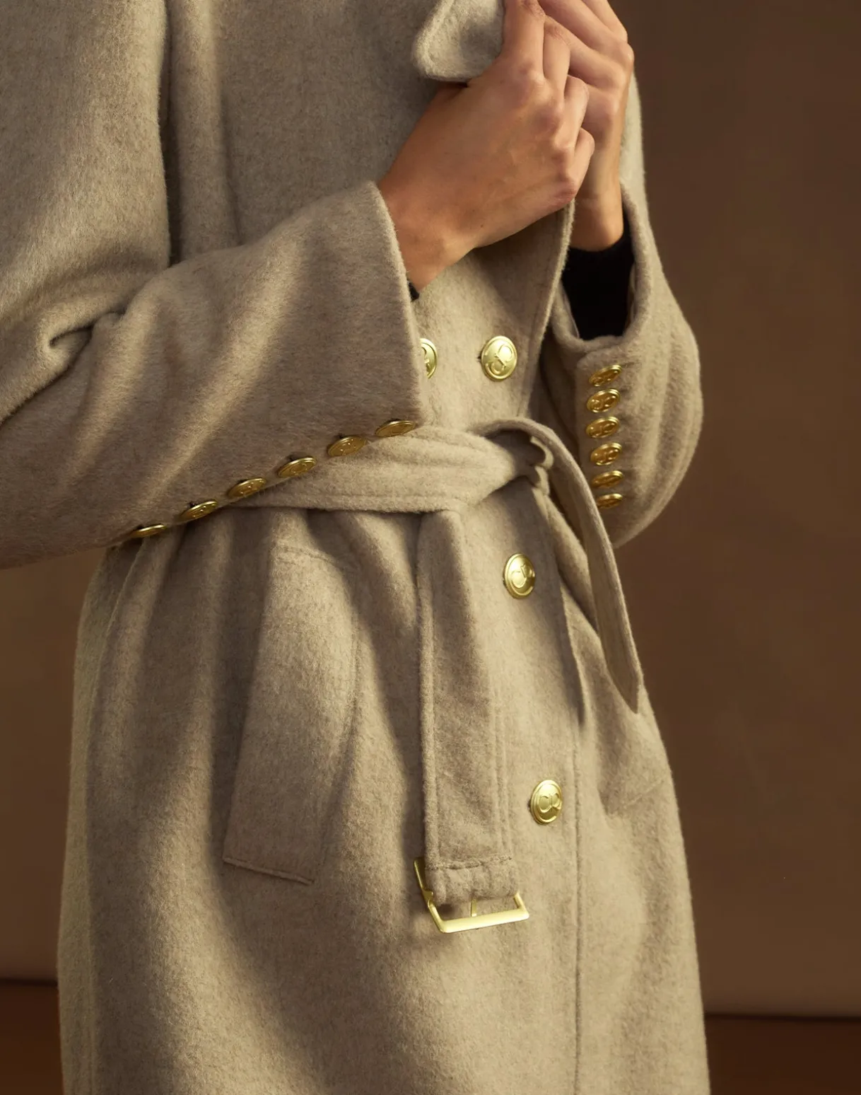 Noa Wool Trench Coat