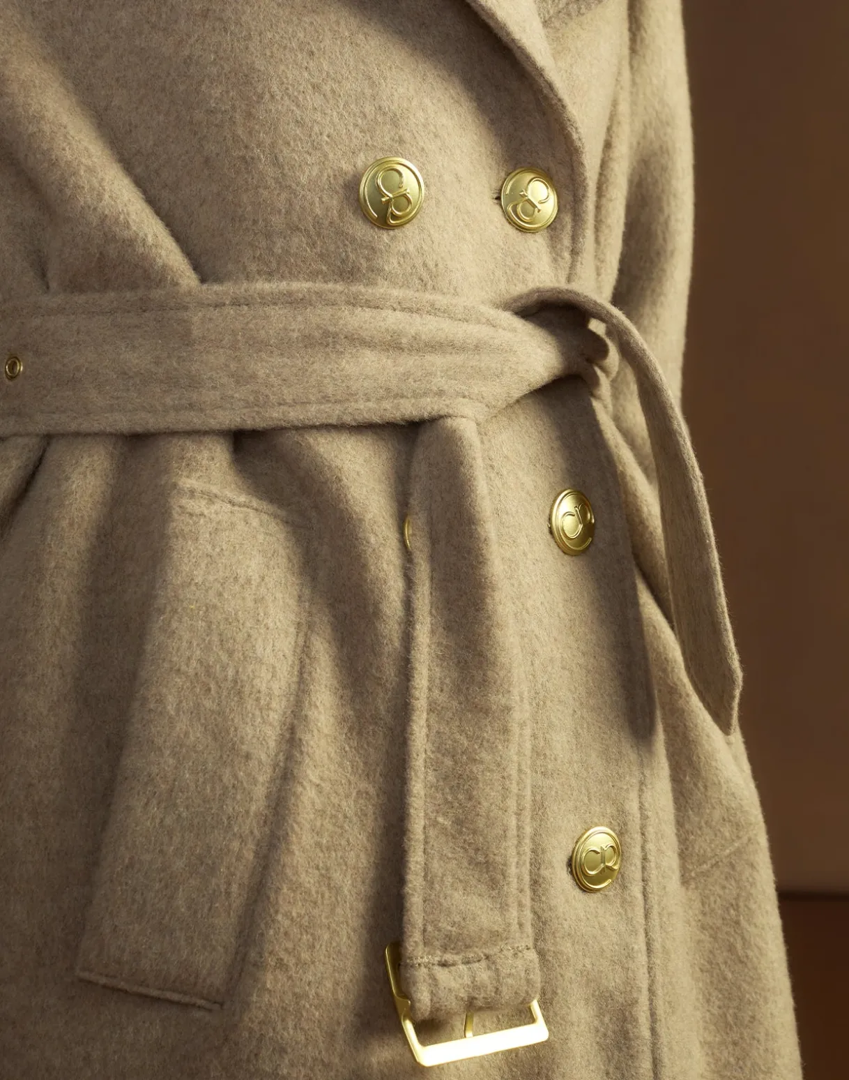 Noa Wool Trench Coat
